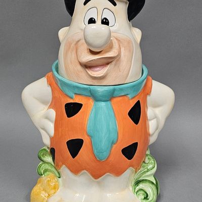 Certified International Fred Flintstone Cookie Jar