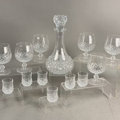Cristal d'Arques Longchamp Decanter Set