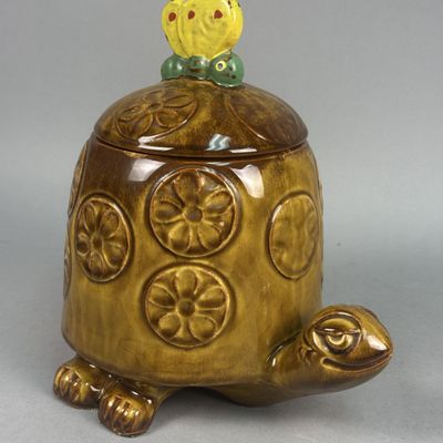 McCoy Ceramic Turtle Cookie Jar