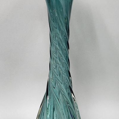 Mid-Century Swung Glass Vase