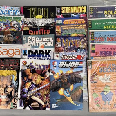 Collection of Vintage and Modern Comics