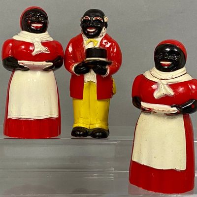 F. & F. Plastic Aunt Jemima Trio