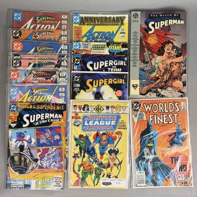 DC Comics Superman Comic Book Lot