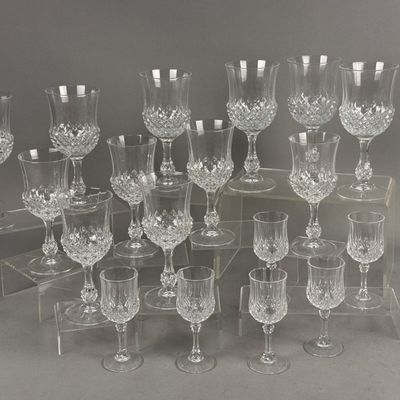18-Piece Cristal d'Arques Longchamp Stemware