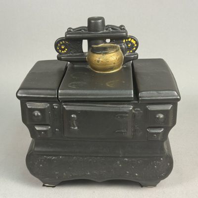 McCoy Ceramic Cookstove Cookie Jar