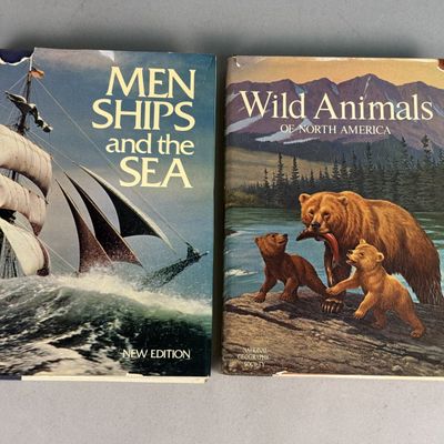National Geographic Society Vintage Hardcover Books