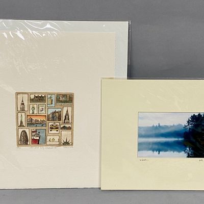 Watanabe NYC Etching & Bonnie McGrath Photograph