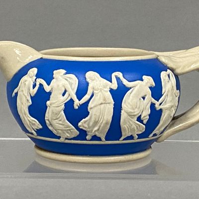 Spode Marlborough-Blenheim Blue Sprigware Creamer