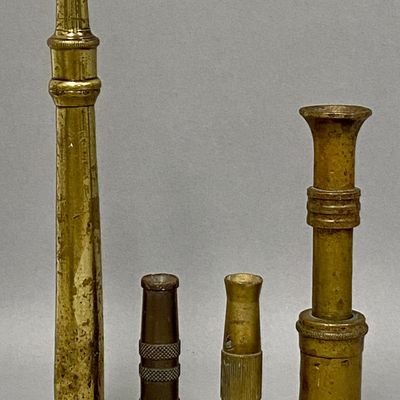 Collection of Vintage Brass Hose Nozzles
