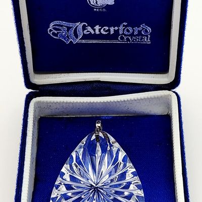 Waterford Crystal Teardrop Pendant