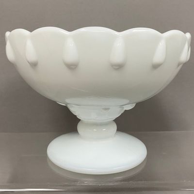 Indiana Glass Teardrop Pedestal Bowl