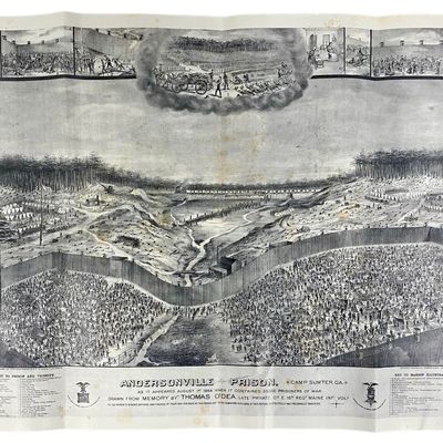 Thomas O'Dea Andersonville Prison Lithograph Repro