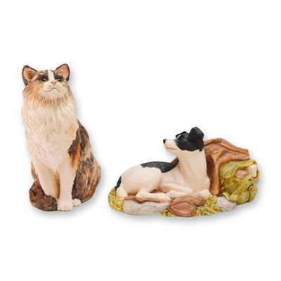 2pc Border Fine Arts Scotland Animal Figurines