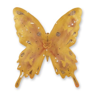 Sebastian Bispo Multimedia on Paper Painting of Butterflies
