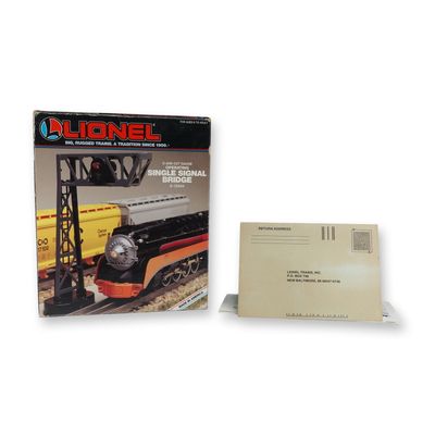 Lionel Train Accessory, Single Signal Bridge 6-12894