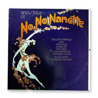 Backstage At No, No, Nanette Promotional Interview LP Columbia AS 2 1023