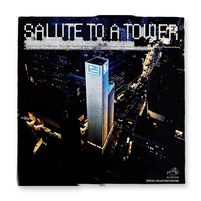 Arthur Fiedler and The Boston Pops Orchestra Salute to a Tower Promotional LP 1965