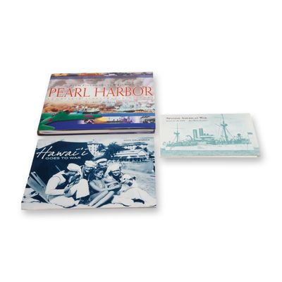 Three WW2 Items Including Seiden, Allan. Pearl Harbor. Belford, Middlebrook & Co., 1998. (Signed)
