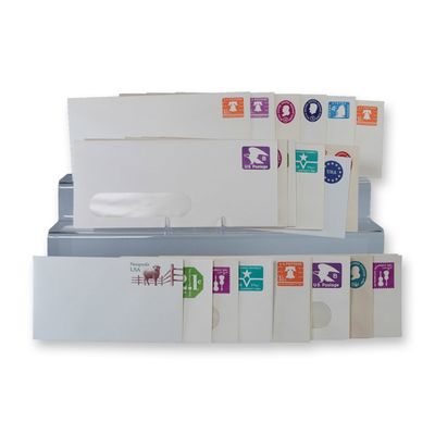 30pc Vintage US Postal Stationery Envelopes