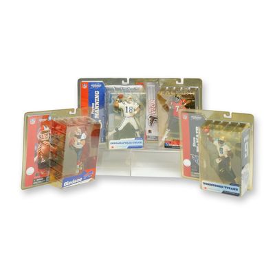 A 4pc Collection of McFarlane Toys NFL SportsPicks Action Figures