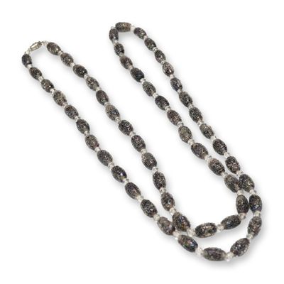Beaded Glass Necklace