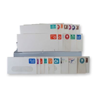 30pc Vintage US Postal Stationery Envelopes