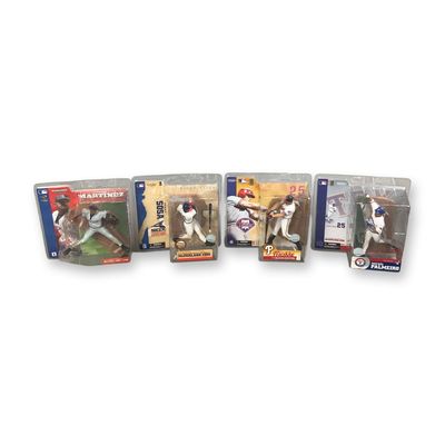 4pc Collection of McFarlane Toys MLB Series Baseball Action Figures in Original Boxes