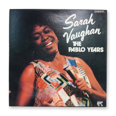 Sarah Vaughan The Pablo Years 3-Cassette Set with Box