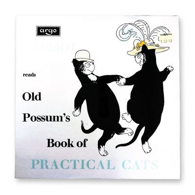 T. S. Eliot Reads Old Possum's Book of Practical Cats Argo LP