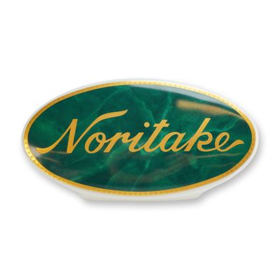 Noritake Porcelain Retail Display Name Plaque