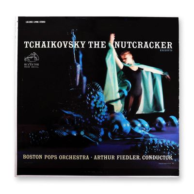 Tchaikovsky The Nutcracker Excerpts Boston Pops Arthur Fiedler RCA Living Stereo LP LSC-2052