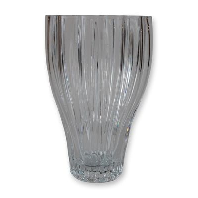 Shannon Crystal Hand Made Fluted Lead Crystal Vase