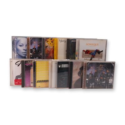 13pc RnB CD Lot Sonique Ginuwine Mary J Blige One Twelve