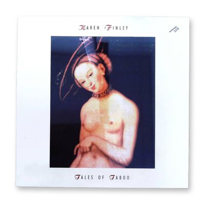 Karen Finley Tales of Taboo 12-inch Single Record Sleeve