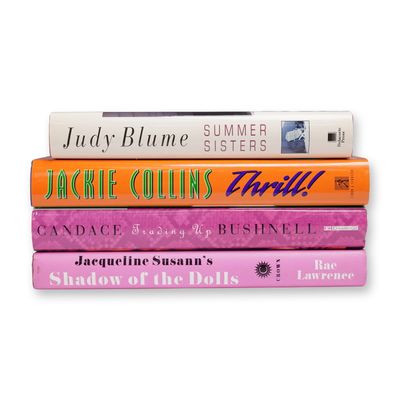 4pc Hardcover Book Lot Blume Collins Bushnell Lawrence