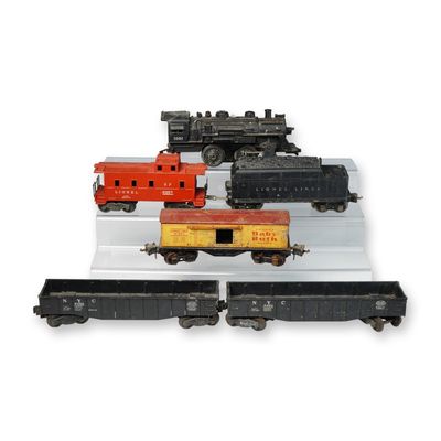 6pc Lionel O-Gauge Train Components