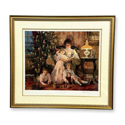 Alan Maley (English, 1931-1995), Limited Edition Lithograph Print, Circle of Love, Signed