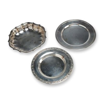 3pc International Silver, Wm. A. Rogers, & Concord Silverplated Dishes