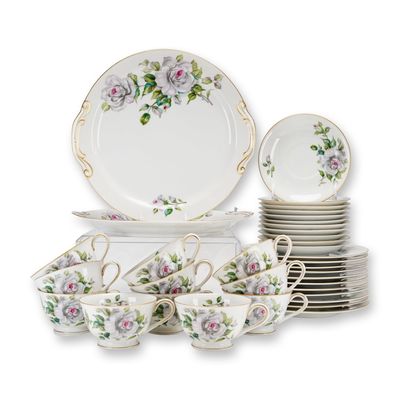 35pc Made in Japan Craftsman China Porcelain Dessert Set