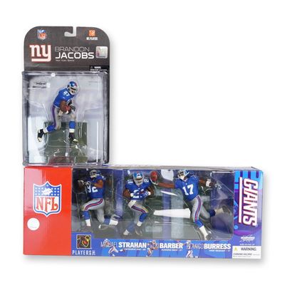 2pc McFarlane Toys NFL Sports Picks New York Giants Action Figure Sets