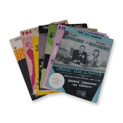 9pc Vintage Sheet Music Collection, Gershwin & More