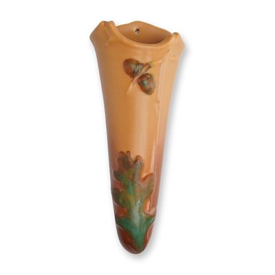 Weller Pottery Oak Leaf Wall Pocket