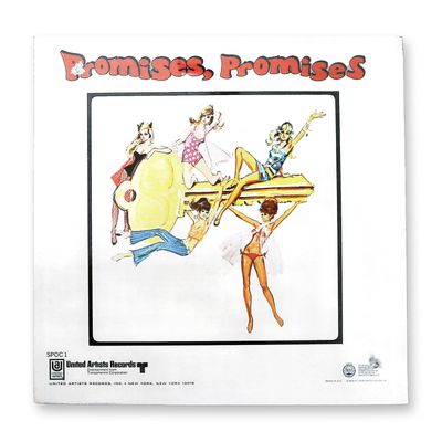 Promotional LP Sleeve for Promises, Promises United Artists Records 1969