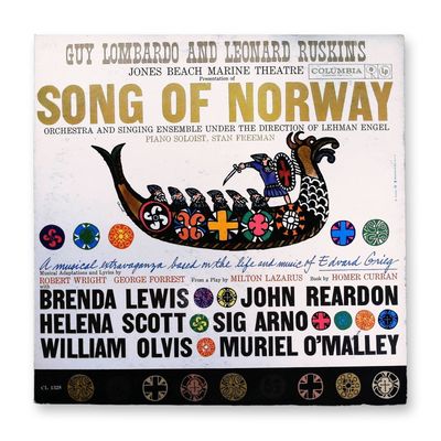 Columbia LP CL 1328 Guy Lombardo Song of Norway Promotional Pressing