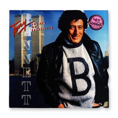 Tony Bennett The Art of Excellence 1986 Columbia LP Vinyl Record