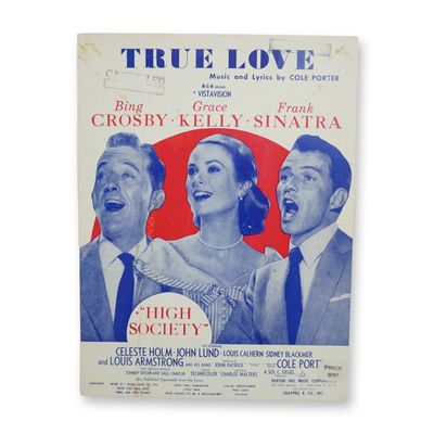 Vintage Sheet Music, True Love by Cole Porter