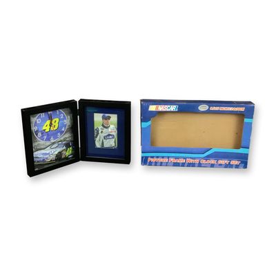NASCAR Racing Reflections Picture Frame with Clock Gift Set