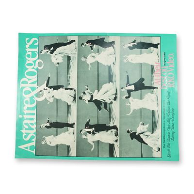 Astaire & Rogers RKO Video Promotional Poster