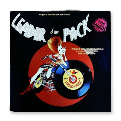 Leader of the Pack Original Broadway Cast Album Promotional Double Vinyl LP