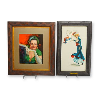 2pc Works by Billy DeVorss (American, 1908-1985), and F. Earl Christy (American, 1882-1961) No. 14